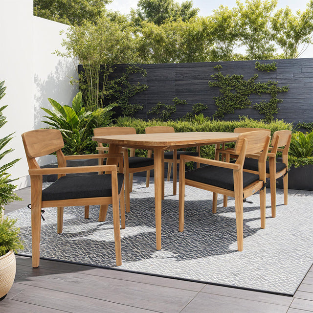 Weston 7pc Teak Dining Setting