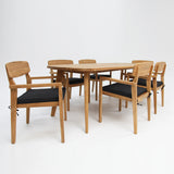 Weston 7pc Teak Dining Setting