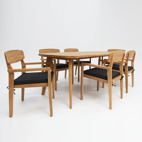 Weston 7pc Teak Dining Setting