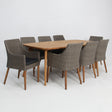 Weston Faro 9pc Dining Setting