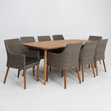 Weston Faro 9pc Dining Setting