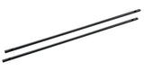 2pc Extension Mount Poles 1200mm - Black