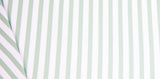 Sage Green and White Stripe Beach Umbrella