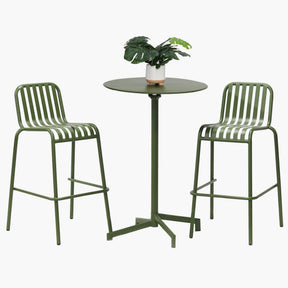 Bistro 3pc Bar Setting - Green