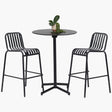 Bistro 3pc Bar Setting - Black