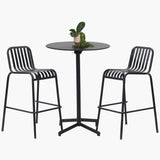 Bistro 3pc Bar Setting - Black