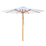 Billy Fresh 3m Aluminium Byron Bay Umbrella - Blue