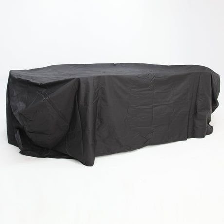 Odie Home Premium Large Rectangular Cover 9pc Dining - Black