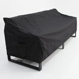 Odie Home Premium Large 3-Seater Lounge Cover - Black