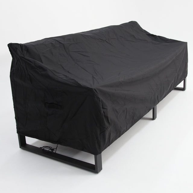 Odie Home Premium Large 3-Seater Lounge Cover - Black