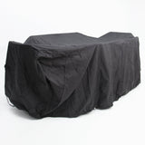 Odie Home Premium 7pc Dining Setting Cover - Black