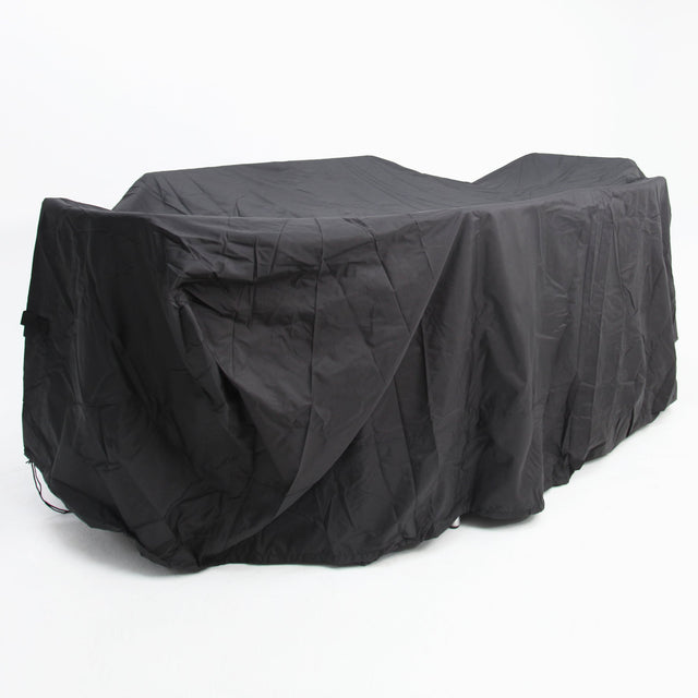 Odie Home Premium 7pc Dining Setting Cover - Black