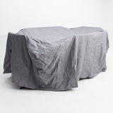 Odie Home Premium 7pc Dining Setting Cover - Grey