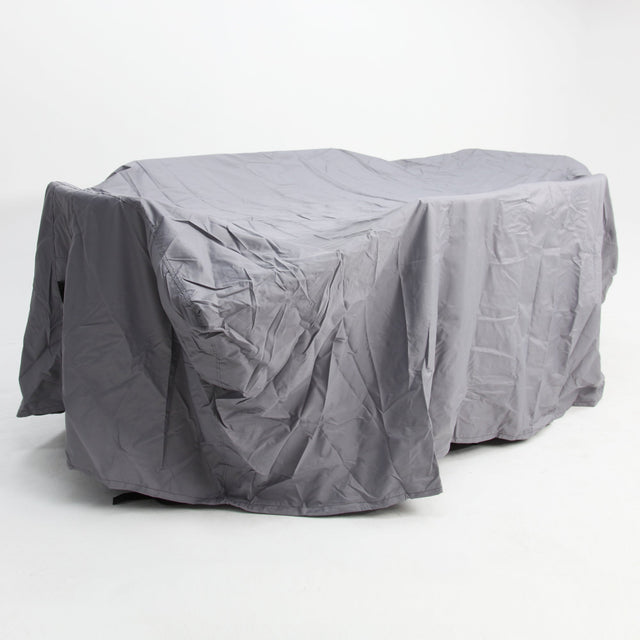 Odie Home Premium 7pc Dining Setting Cover - Grey