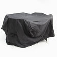 Odie Home Premium 9pc Dining Setting Cover - Black