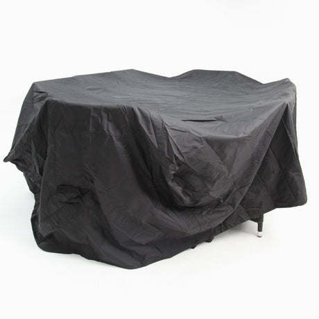 Odie Home Premium 9pc Dining Setting Cover - Black