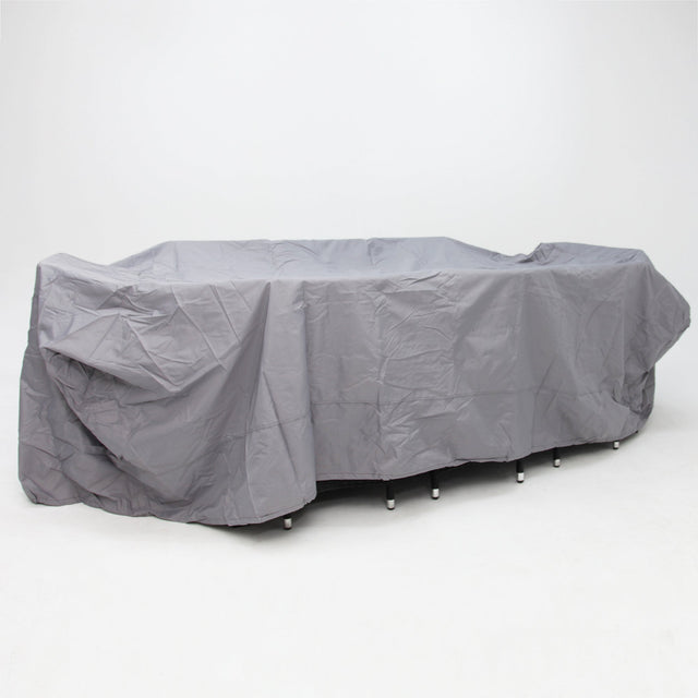 Odie Home Premium 9pc Dining Setting Cover - Grey