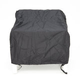 Odie Home Premium Large Armchair Lounge Cover - Black