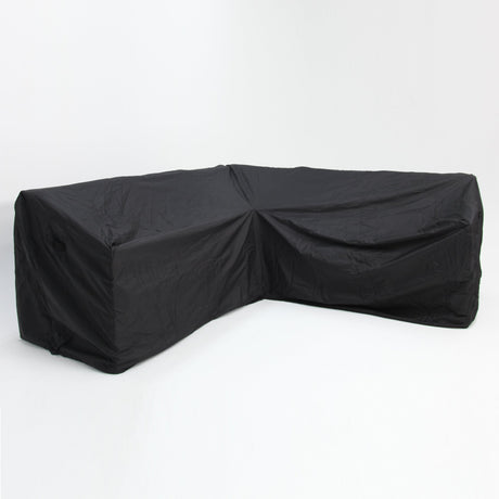 Odie Home Premium Corner Lounge Cover - Black