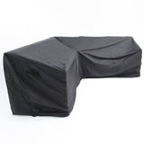 Odie Home Premium Large Corner Lounge Cover - Black