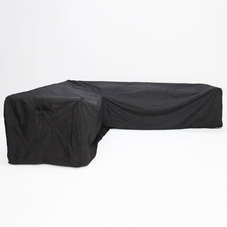 Odie Home Premium Large L-Shape Lounge Right Side Cover - Black