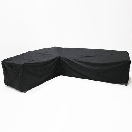 Odie Home Premium Medium L-Shape Long Right Side Cover - Black