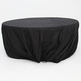 Odie Home Premium Round Dining Setting Cover - Black