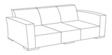 Odie Home Premium 3-seater Lounge Cover - Black