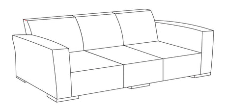 Odie Home Premium 3-seater Lounge Cover - Grey