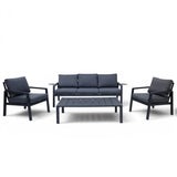 Arlo 4pc Lounge Setting - Grey