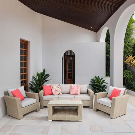 Banksia 311 Lounge Setting - Driftwood Stone