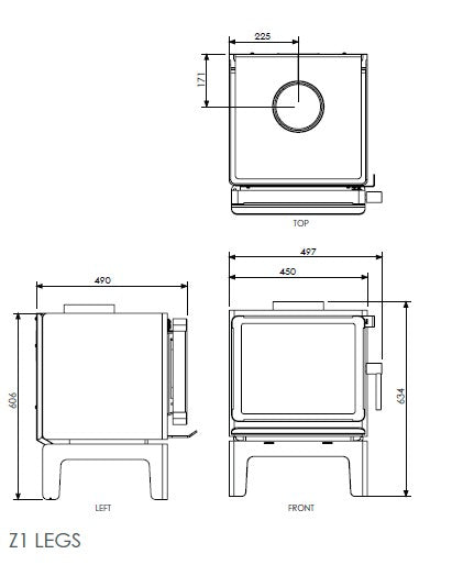 Blaze Z1 Woodheater