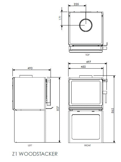 Blaze Z1 Woodheater