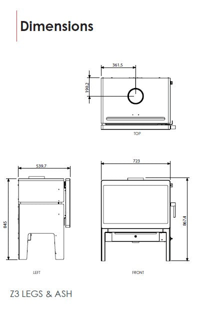Blaze Z3 Woodheater