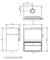 Blaze Z3 Woodheater