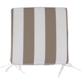 Chair Pad Cushions - Striped