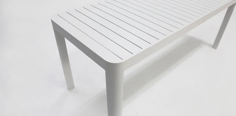 Frankie Azura 9pc Dining Set Armchair - White