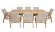 Lisbon 9 Piece Dining Set