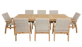 Lisbon 9 Piece Dining Set