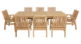 Lisbon 9 Piece Dining Set