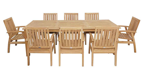 Lisbon 9 Piece Dining Set