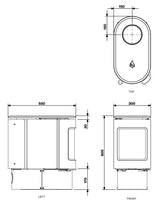 Nectre Form 1 Woodheater