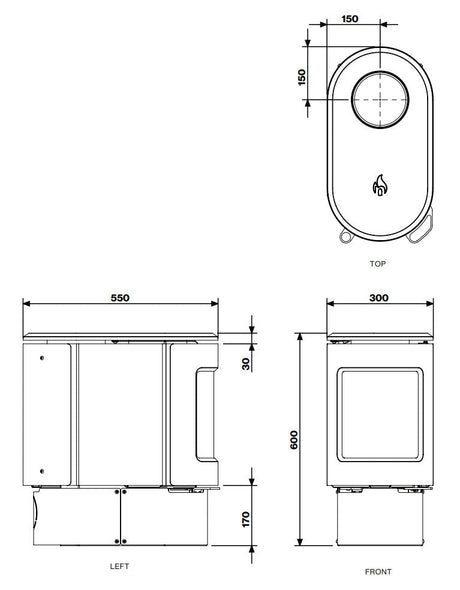 Nectre Form 1 Woodheater