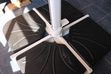 Regis 3m Square Cantilever Umbrella - White Frame