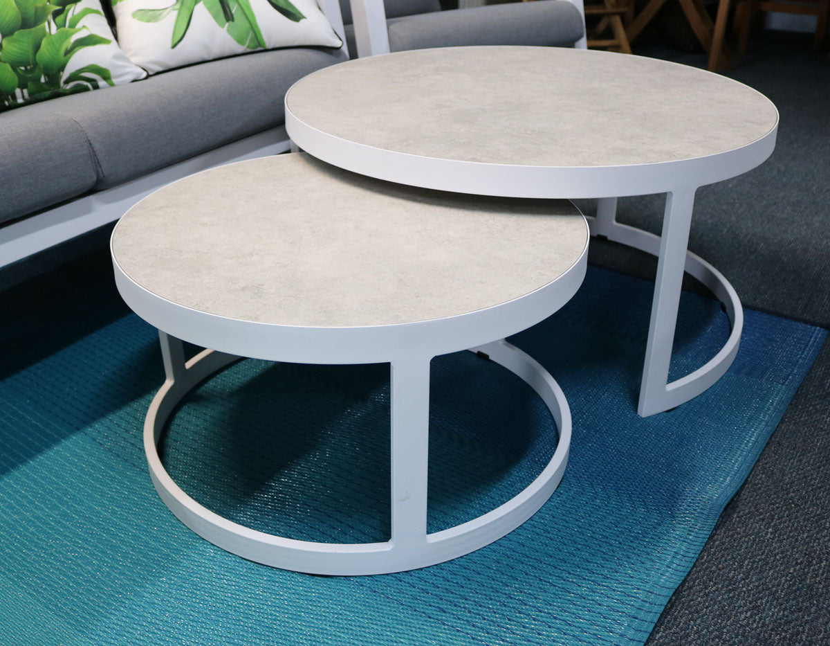 Round Ceramic Coffee Table