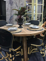 Round Teak Tables