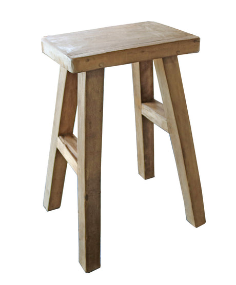 Rustic Teak Stools