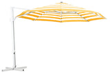 Savannah 3.8m Octagonal Cantilever Umbrella - White Frame