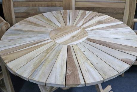 Teak 70cm Folding Table