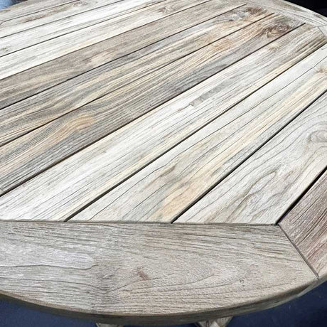 Recycled Teak Bar Leaner
